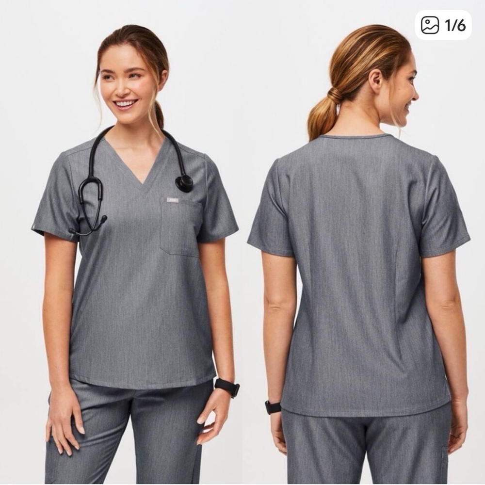 Figs Catarina One Pocket Scrub Top size XL